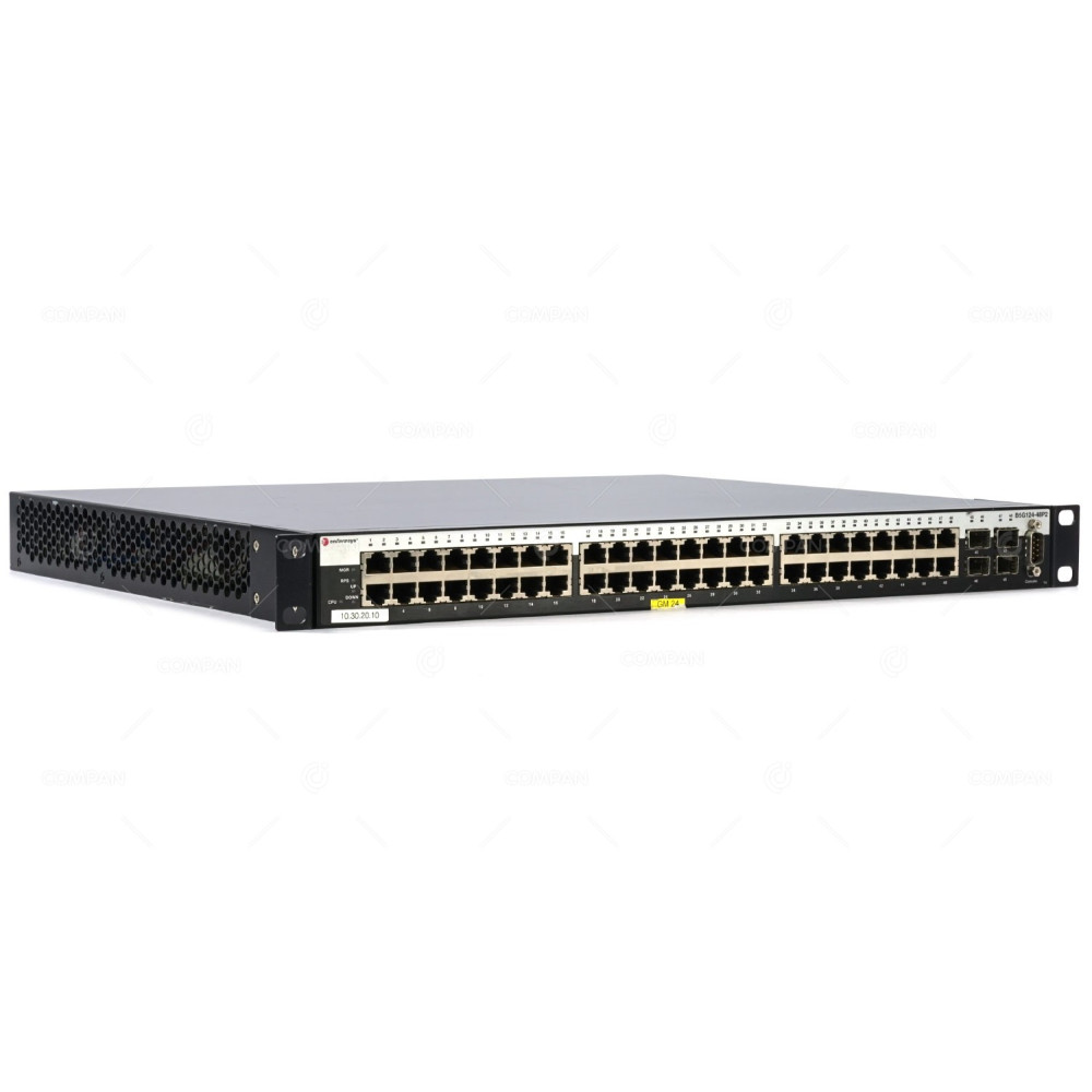 B5G124-48P2 ENTERASYS B-SERIES B5 48-PORT 1GB RJ-45 POE 4-PORT 1GB SFP SWITCH